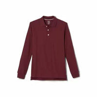 
              French Toast Big Boys Long Sleeve Pique Polo Shirt
            