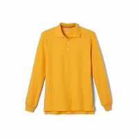 
              French Toast Big Boys Long Sleeve Pique Polo Shirt
            