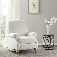 
              Cranberry Push Back Recliner Ivory
            