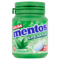 Mentos Gum Spearmint 40 Pieces (56g) DLC: Juin26