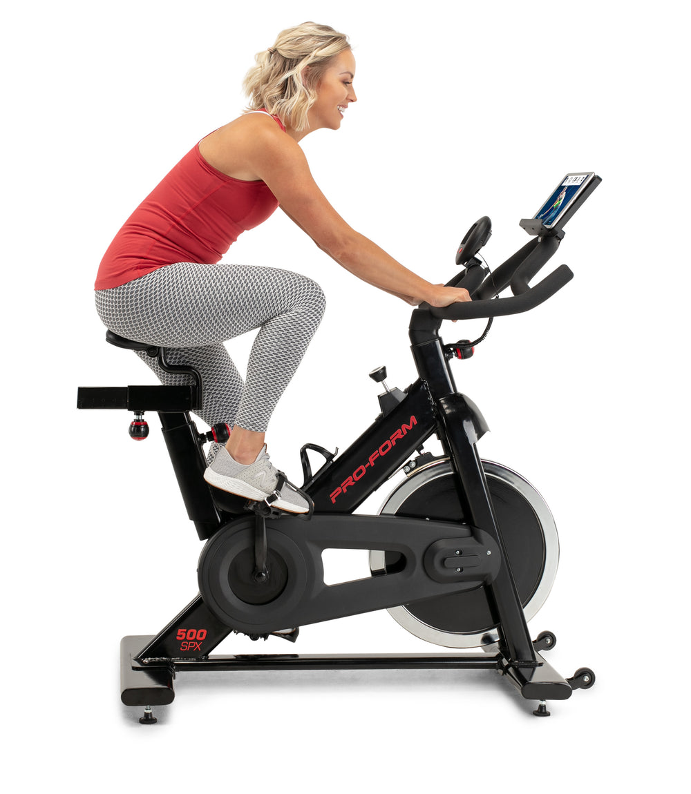 ProForm 500 SPX Upright Exercise Bike with Interchangeable Racing Seat