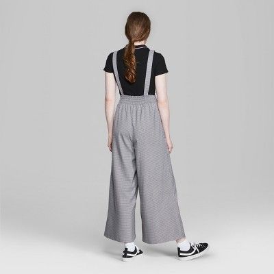 Women's Woven Suspender Jumpsuit