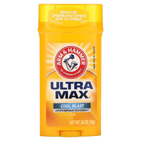 Arm & Hammer Deo Stick 2.6 Oz 73g Ultra Max Cool Blast