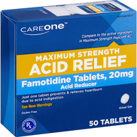 CareOne Acid Relief, 50 tablets