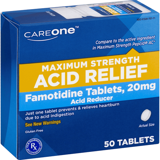 CareOne Acid Relief, 50 tablets