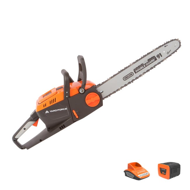 Yard Force 120V/640W Cordless Chainsaw