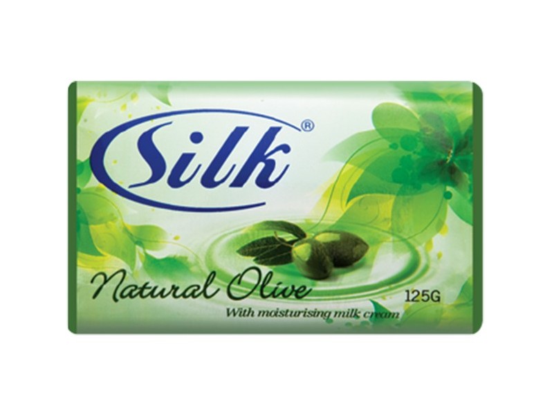 3Pk Silk Soap Green (Natural Olive)
 -24