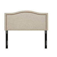 
              TETE DE LIT verson Upholstery Headboard Queen Natural 2 PLACES
            