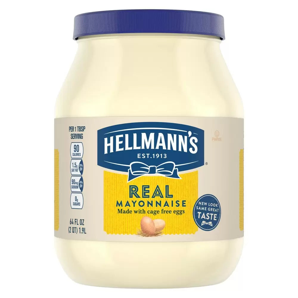 Hellmann's Mayonnaise Real - 64oz 1.9L DCL: Août25