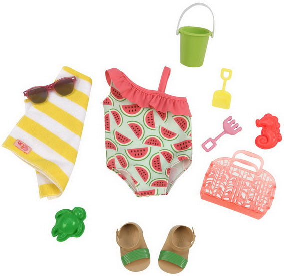 Maillot de bain melon d’eau