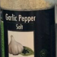 Encore Garlic Pepper Salt 4.75 Oz Premium