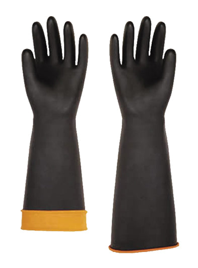 Rubber Gloves 60cm Rough Palm (Gants En Caoutchouc 60cm Rough Palm)