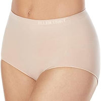 Ellen Tracy Women's Seamless Briefs, 4 Pack-3X