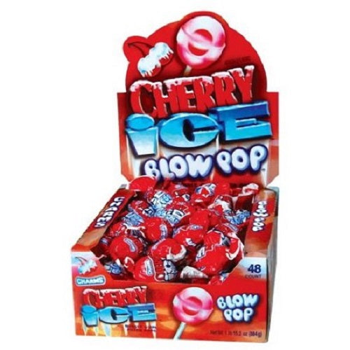 Charms Blow Pops Cherry Ice 0.63Oz