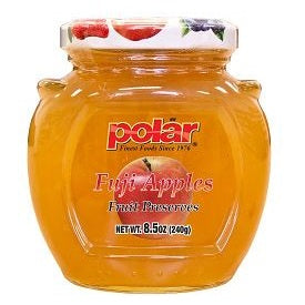 Polar Fruit Preserves Fuji Apples 8.5Oz / 12Pk