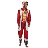 Men's Sexy Santa Union Suit & Hat