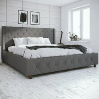 CosmoLiving by Cosmopolitan Mercer Upholstered King Bed