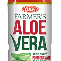 Farmers Aloe Drink Pomegranate 16.9Oz/500 mL DLC: 19/NOV/2021