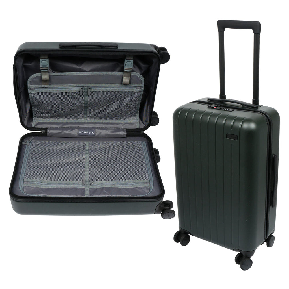 GoPenguin Luggage Carry On 22 In Green