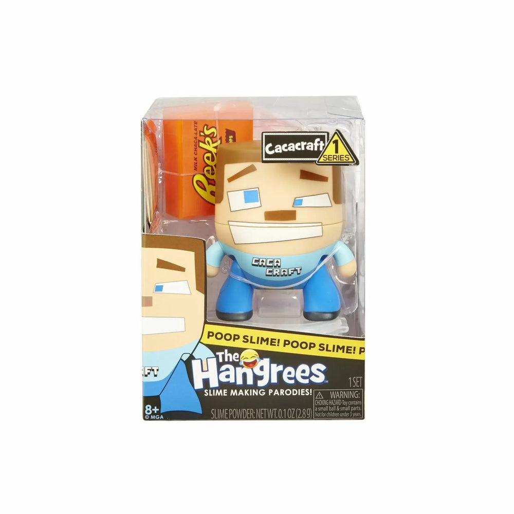 Hangrees Cacacraft Parody Figure with Slime Action Figure Set