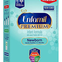 Enfamil Newborn PREMIUM Non-GMO Infant Formula, Powder, 33.2 Ounce Refill Box