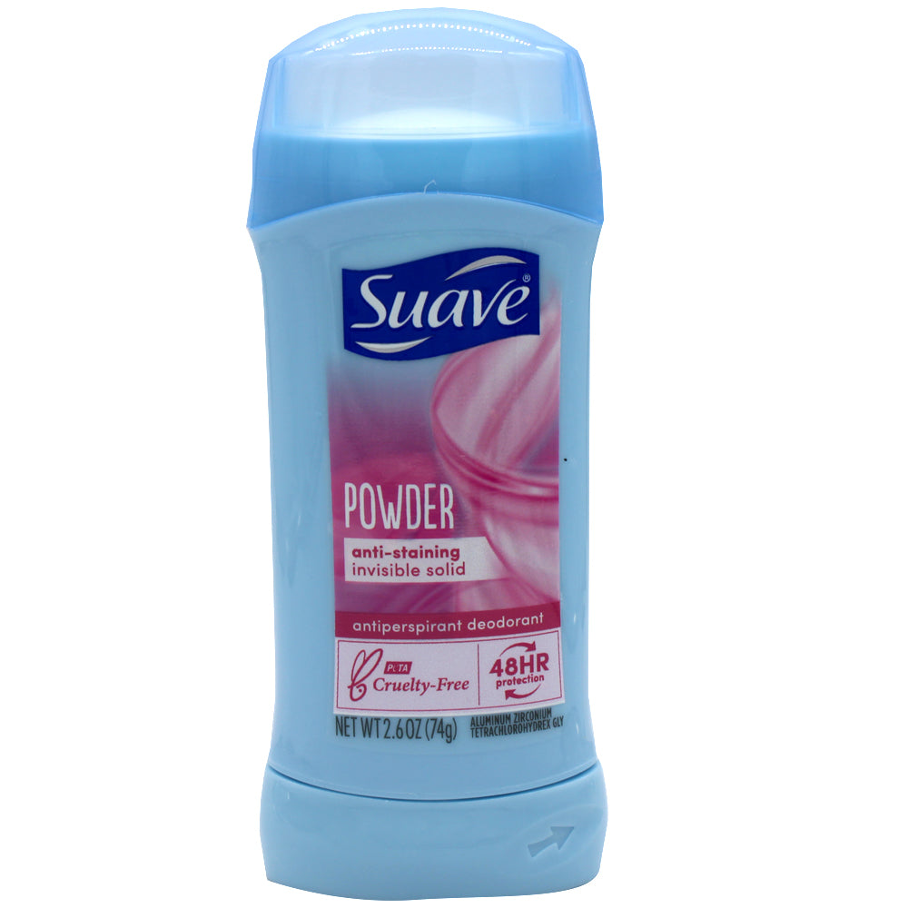 Suave Deo Stick 2.6 Oz Sol Powder