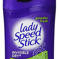 Lady Speed Stick Deodorant 1.4oz Powder Fresh Invisible Dry