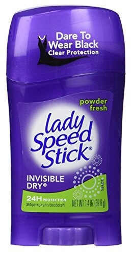Lady Speed Stick Deodorant 1.4oz Powder Fresh Invisible Dry