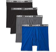 BKO**Hanes Best Total Support Pouch Boxer Brief, 4 Pack M 32-34