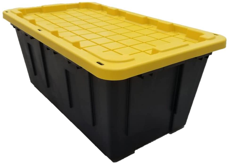 27 Gallon Bag with Yellow Lid