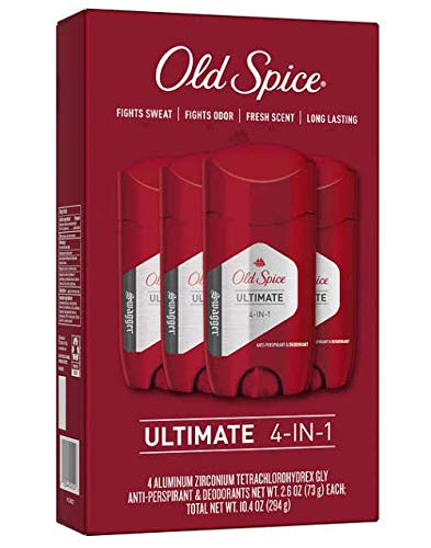 Old Spice Ultimate 1 Antiperspirant Deodorant, Swagger Scent, 2.6 Oz, 1-Pack