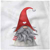 Ambesonne Set of 4 Decorative Satin Gnome Napkins