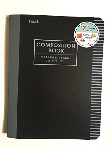 Wide Ruled Composition Notebook (Colors May Vary) - Unison