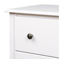 
              Prepac Monterey 2 Drawer Bedroom Nightstand, White
            