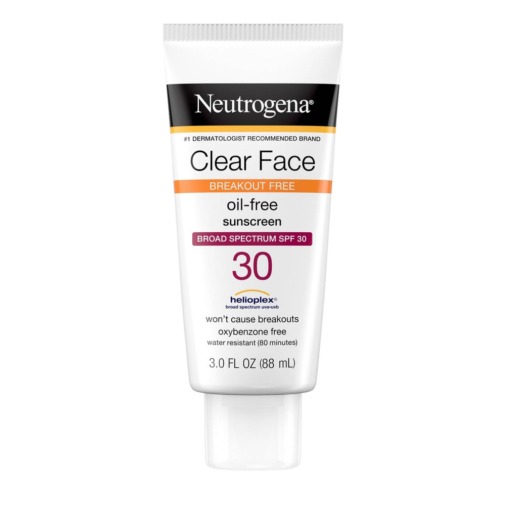 Neutrogena Clear Face Liquid Sunscreen Lotion - SPF 30 - 3 fl oz