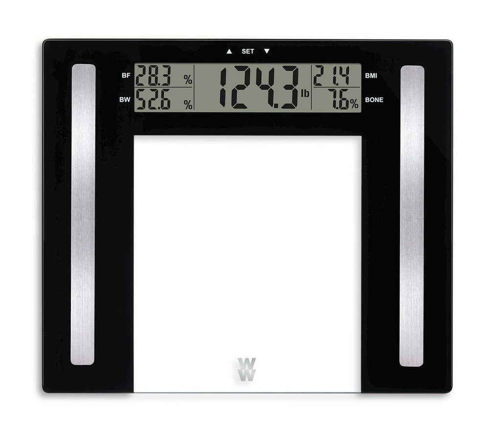 Glass Body Fat Scale Clear - Weight Watchers