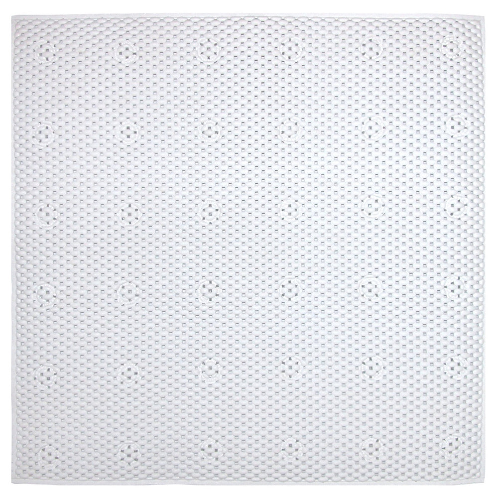 PVC/Cushion Shower Stall Mat White - Room Essentia