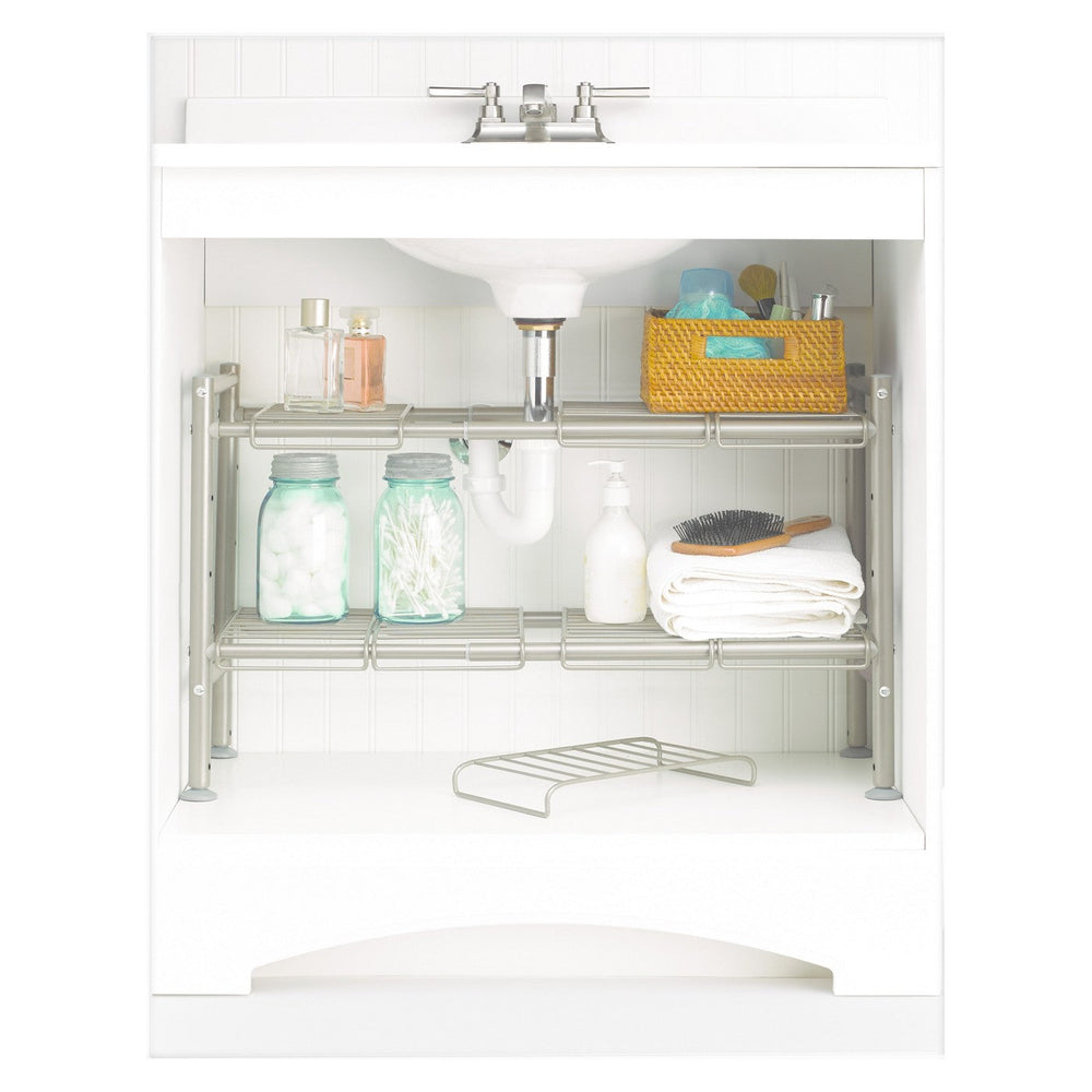 Expandable Under Sink Storage Rack Champagne - 88