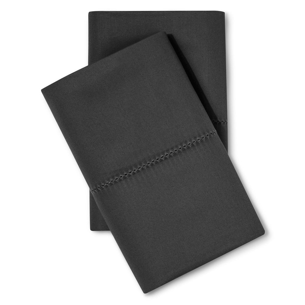 Supima Classic Hemstitch Pillowcase Set (King) Ess