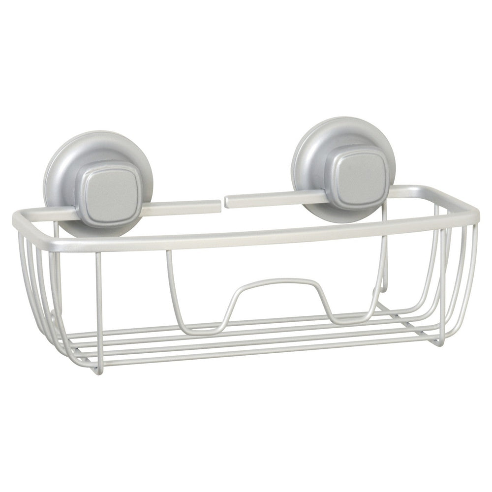 NeverRust Power Grip Aluminum Suction Basket Satin