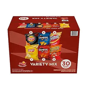 Frito-Lay Big Grab Mix Variety Pack Chips and Snacks (30 ct.)
