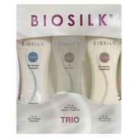 Biosilk Silk Therapy Trio - Shampoo, Conditioner & Leave In Treatment