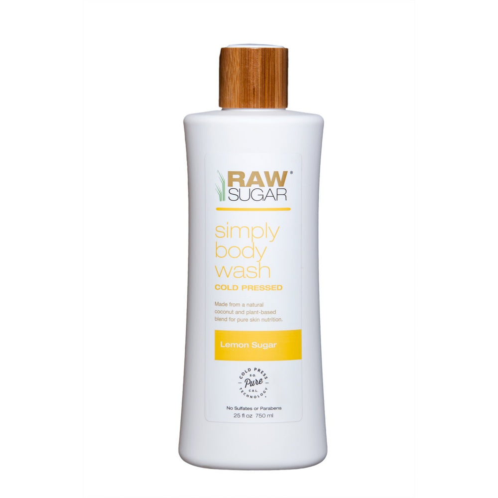 Raw Sugar Lemon Sugar Body Wash - 25 fl oz