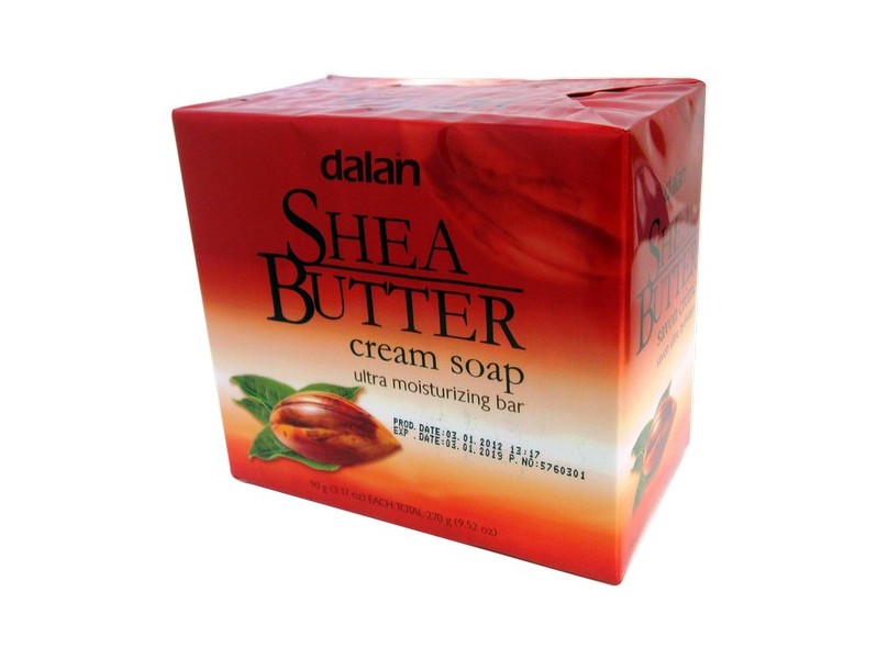 51822Dalan Shea Butter Soap
 3.17Oz3Pk-24