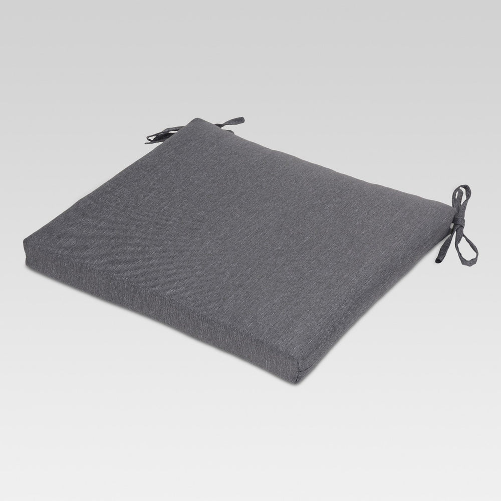 Outdoor Seat Cushion Charcoal - Threshold™