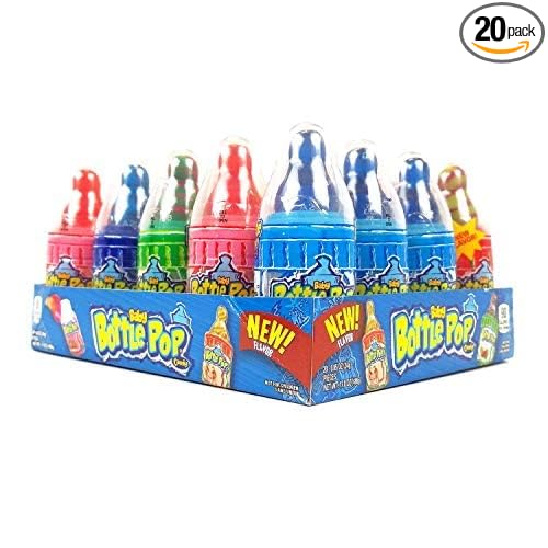 Baby Bottle Pop Candy, Assorted Variety Pack (0.85 oz., 1 ct.)