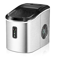 Dreamiracle Counter top Ice Maker Machine, 29Lbs/24H Compact Automatic Ice Makers,9 Cubes Ready in 7-15 Minutes,Portable Ice Cube Maker with Self-cleaning Program, Perfect for Home/Kitchen/Office/Bar