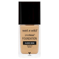 Wet n Wild Photo Focus Foundation Classic Beige 1.06 Fl Oz