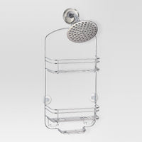 Bathroom Shower Caddy - Chrome - (Medium) - Thresh