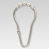 Hinged Glide Zinc Hooks Brushed Nickel - Threshold